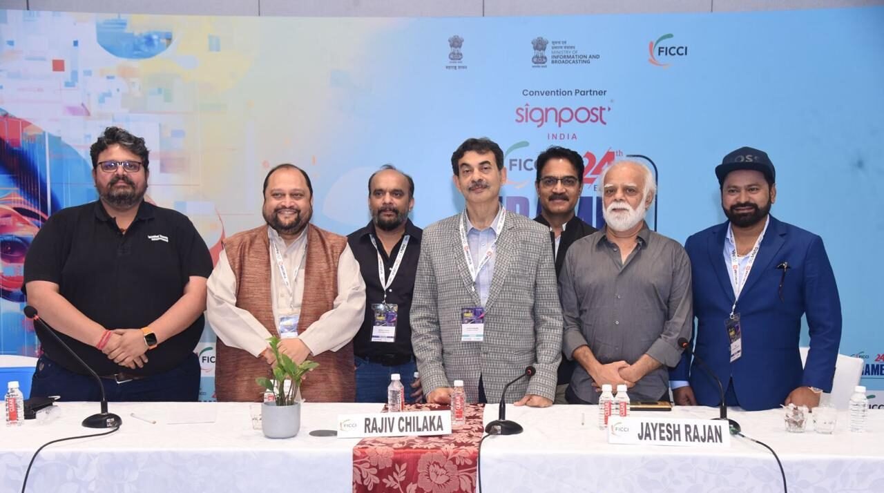 Telangana State Gov. &  TVAGA Showcase AVGC Sector Growth at FICCI Frames 2024